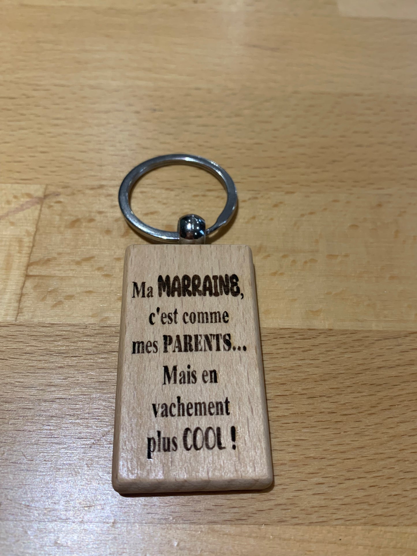 Porte-clés en bois