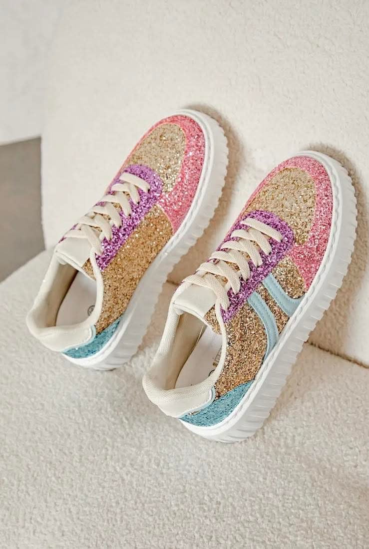 Baskets paillettes