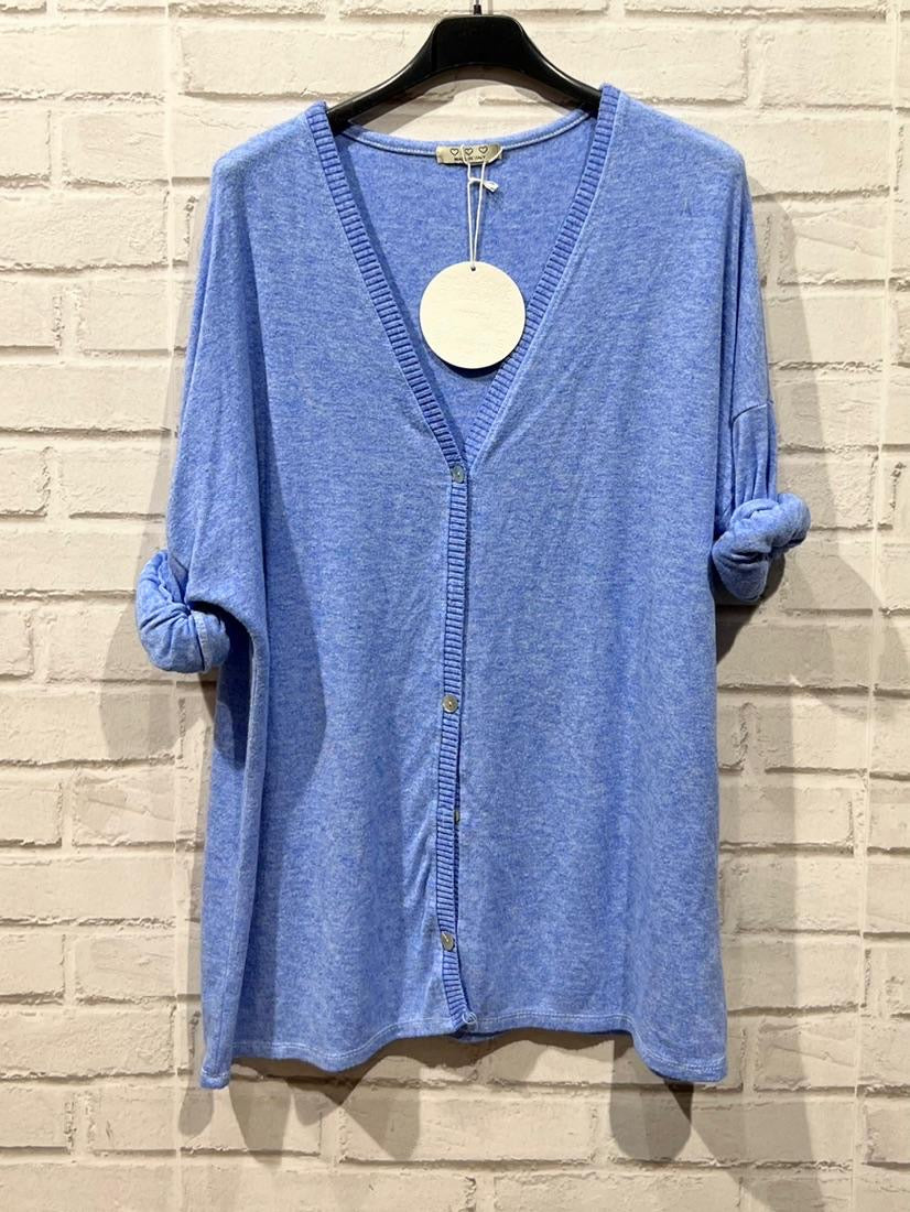 Gilet bleu jean