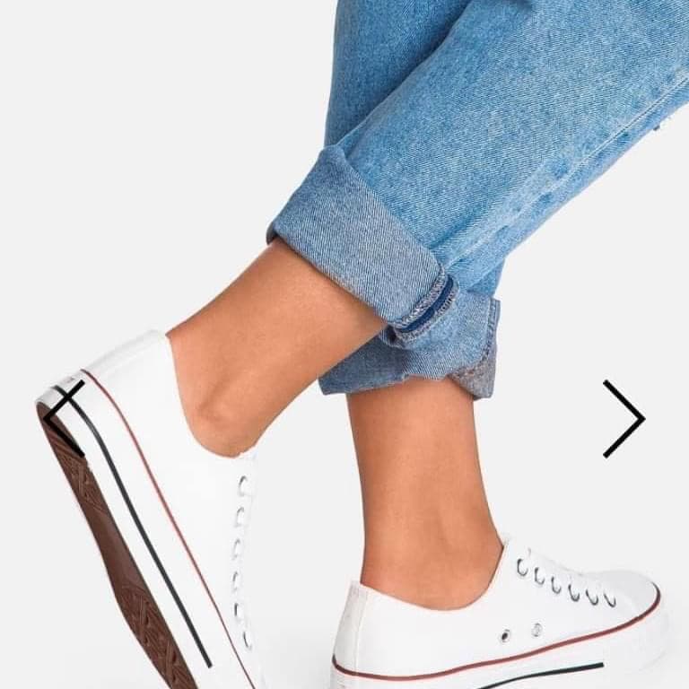 Baskets blanches basses
