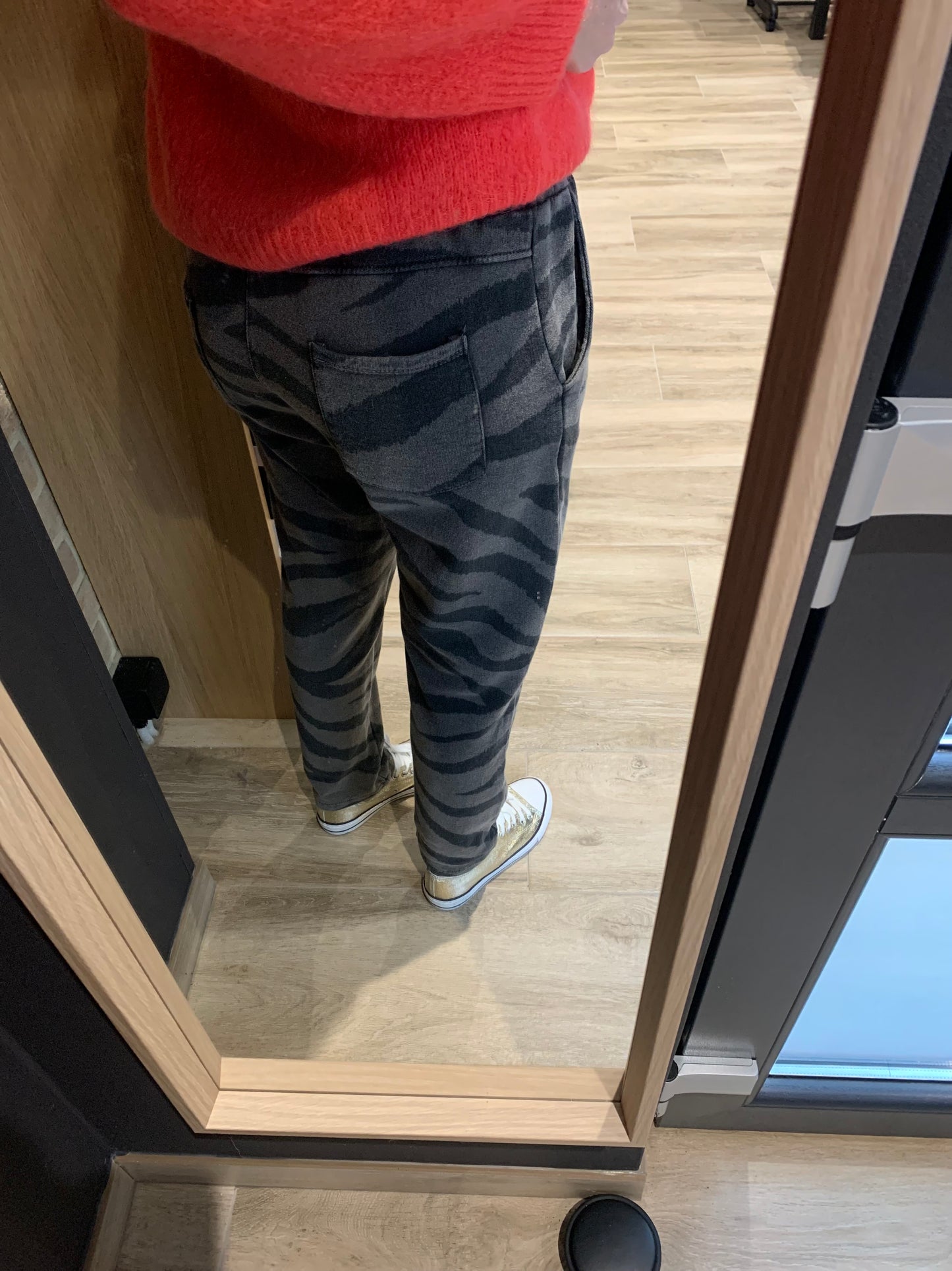 Pantalon jogging zèbre