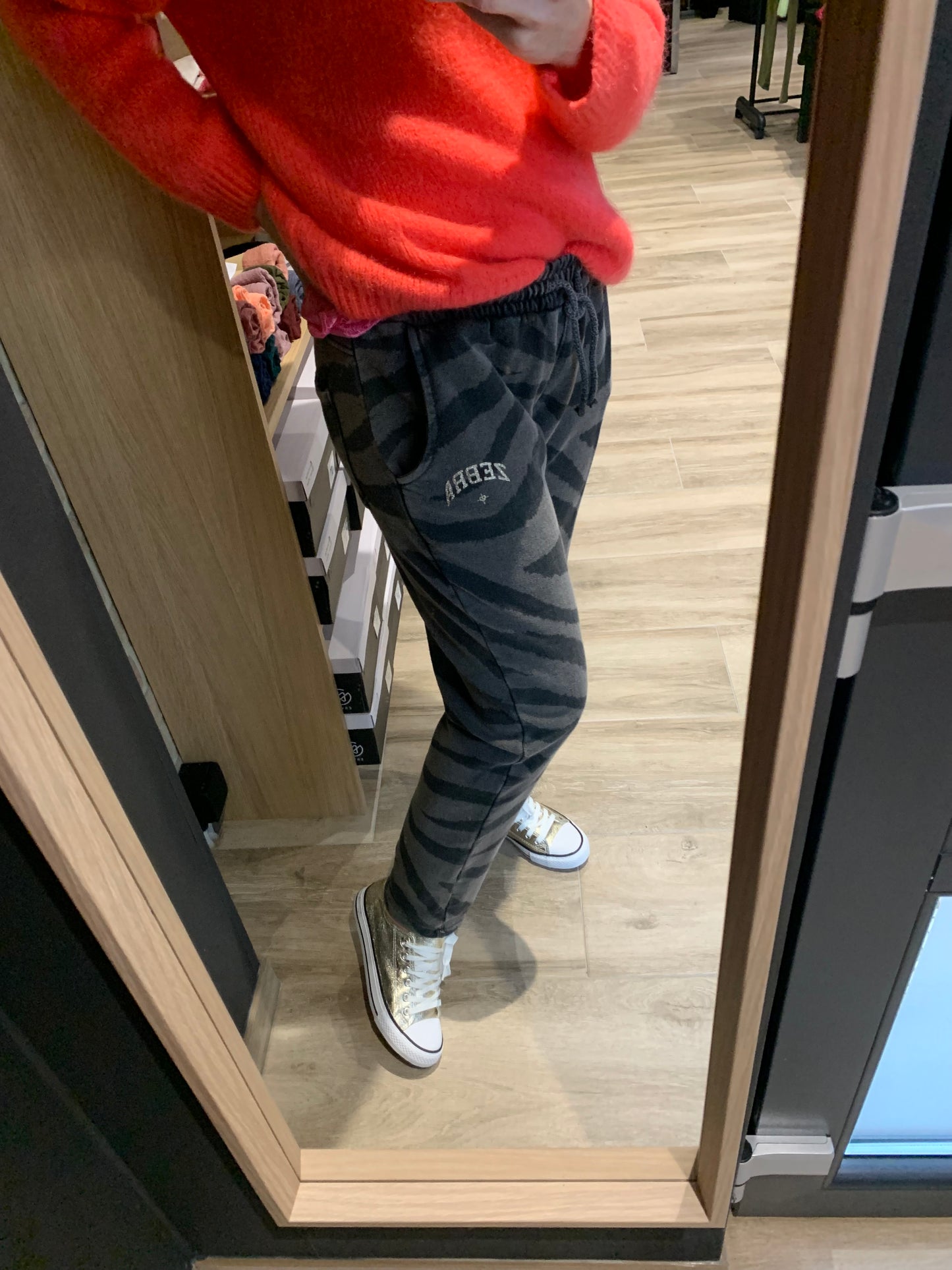 Pantalon jogging zèbre