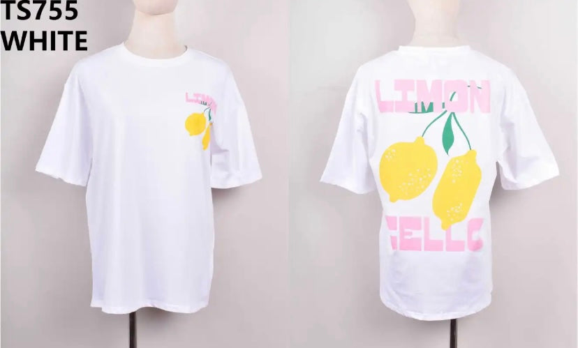 T-shirt citron