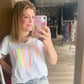 T-shirt « cœur » relief