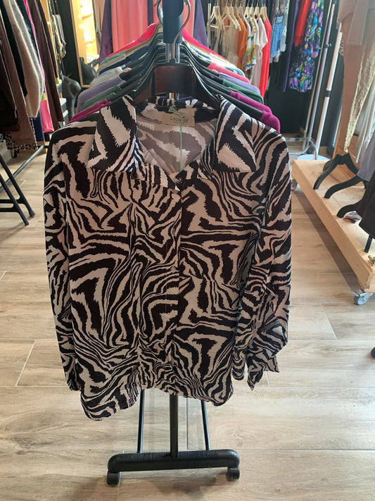 Chemise zébrée