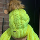 Bonnet jaune fluo miss terre