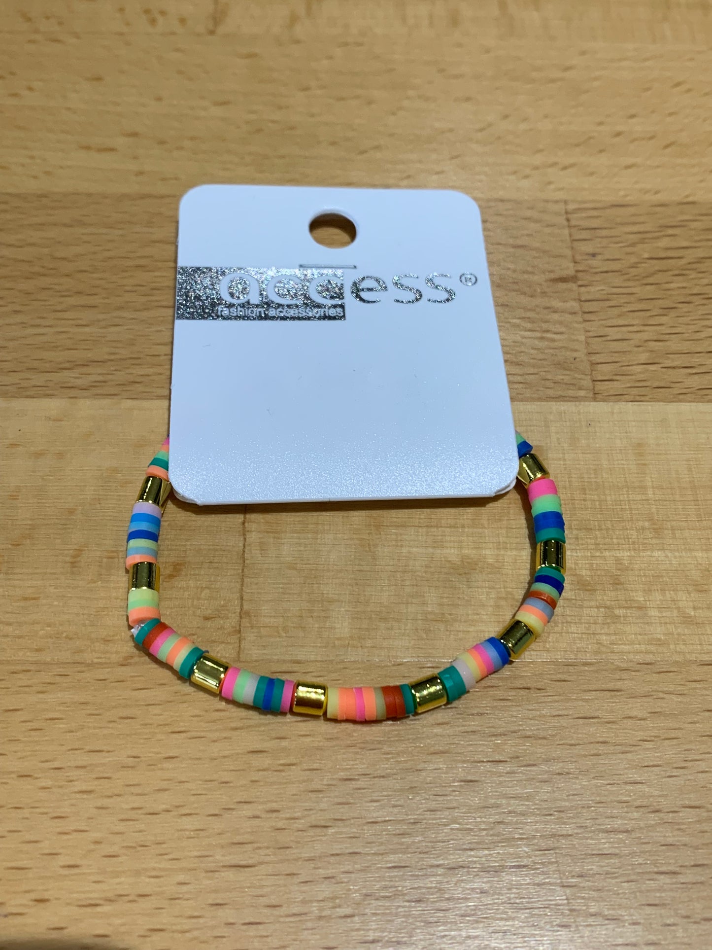 Bracelet coloré élastique