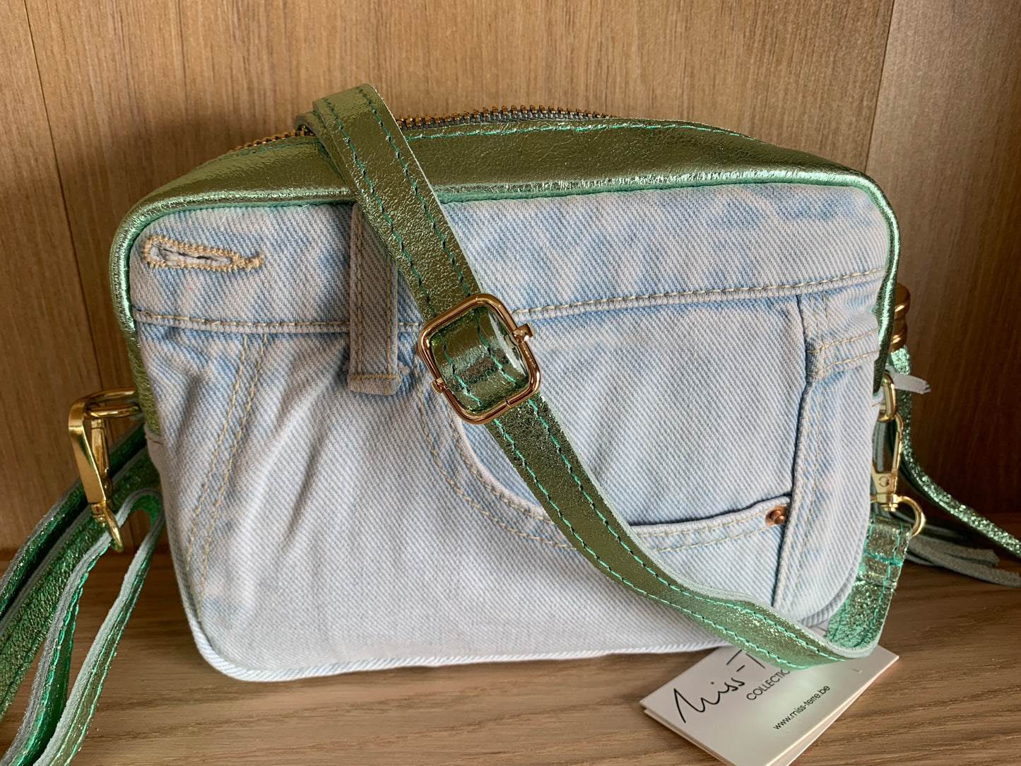 Sac en jean clair