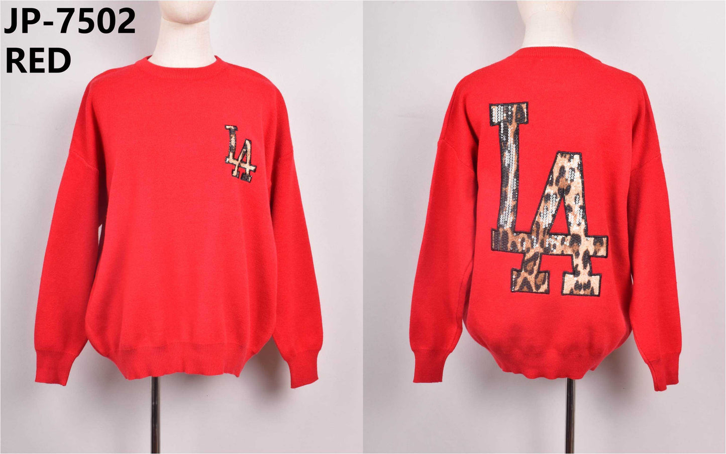 Pull Los Angeles rouge