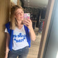 Gilet sans manches bleu royal