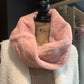 Snood vieux rose